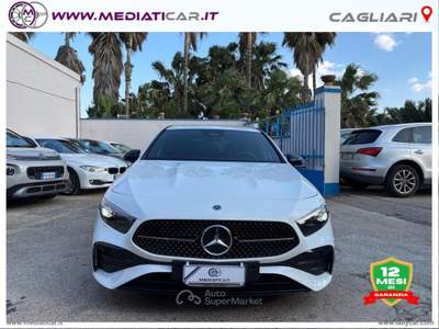 Mercedes-Benz Classe A A 200 d Automatic AMG Line Advanced Bianco usata Cagliari