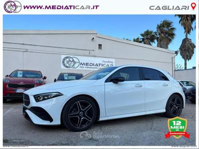 Mercedes-Benz Classe A A 200 d Automatic AMG Line Advanced Bianco usata Cagliari