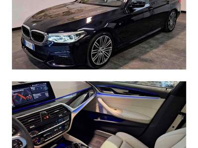 BMW Serie 5 520d 520d xDrive Msport Blu/Azzurro usata Rezzato