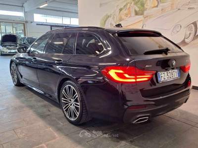 BMW Serie 5 520d 520d xDrive Msport Blu/Azzurro usata Rezzato