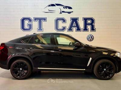 BMW X6 X6 xDrive30d 249CV Msport *NO SUPER BOLLO*TOTAL BLACK Nero usata Inzago