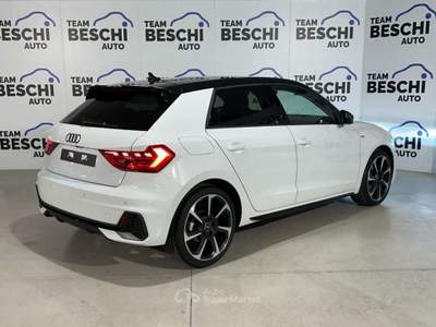 Audi A1 SPB 30 TFSI S tronic S line Identity Black Bianco usata Lonato del Garda