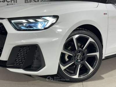 Audi A1 SPB 30 TFSI S tronic S line Identity Black Bianco usata Lonato del Garda