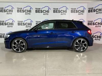 Audi A1 SPB 30 TFSI S tronic S line Identity Black Blu/Azzurro usata Lonato del Garda