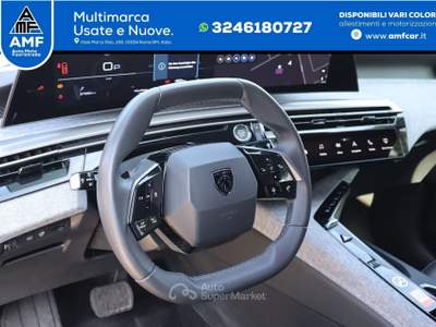 Peugeot 3008 Hybrid 136 Allure LED/Allarme/SHZ/360°/Navi Nero usata Roma