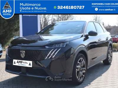 Peugeot 3008 Hybrid 136 Allure LED/Allarme/SHZ/360°/Navi Nero usata Roma