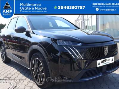 Peugeot 3008 Hybrid 136 Allure LED/Allarme/SHZ/360°/Navi Nero usata Roma