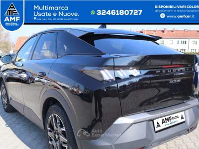 Peugeot 3008 Hybrid 136 Allure LED/Allarme/SHZ/360°/Navi Nero usata Roma