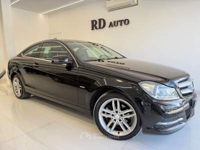 Mercedes-Benz Classe C C220 Coupe 170cv cdi Avantgarde Automatica Nero usata Pistoia