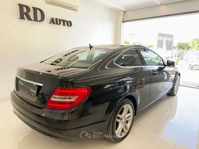 Mercedes-Benz Classe C C220 Coupe 170cv cdi Avantgarde Automatica Nero usata Pistoia