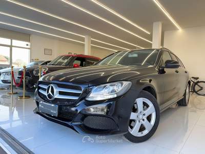 Mercedes-Benz Classe C Mercedes Benz c 180 d SW d (bt) Business automatica Nero usata Pistoia