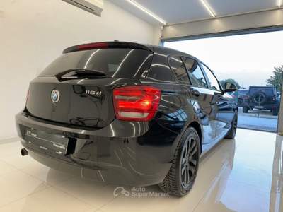 BMW Serie 1 116d 116d 5p Sport okneopatentati Nero usata Pistoia