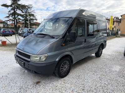 Ford Transit/Tourneo/Bus Transit 280 2.0 TD/100PC 6 posti tetto alto Blu/Azzurro usata Pistoia