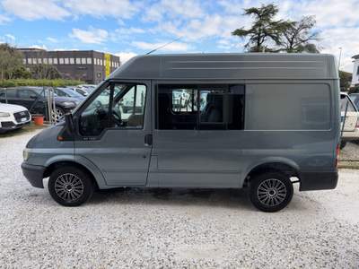 Ford Transit/Tourneo/Bus Transit 280 2.0 TD/100PC 6 posti tetto alto Blu/Azzurro usata Pistoia