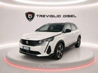 Peugeot 3008 3008 1.5 bluehdi GT EAT-8 GRIP CONTROL Bianco usata Romano di Lombardia