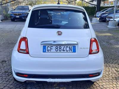 Fiat 500 Hybrid Connect 70cv Bianco usata Padova