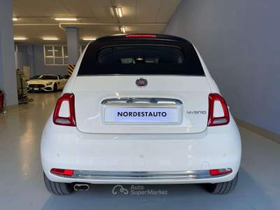Fiat 500C 500C 1.0 hybrid Connect Cabrio 70cv Bianco usata Pove del Grappa