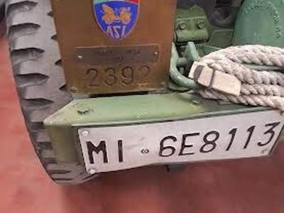 Jeep Willys jeep willys overland M38 Verde usata Desio