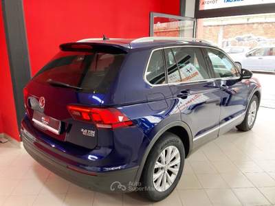 Volkswagen Tiguan 2.0 CV 150 BUSINESS 4 MOT. DSG +PALETTE EURO6B Blu/Azzurro usata Genova