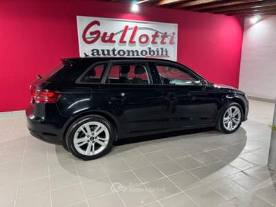 Audi A3 SPB 1.6 TDI 110CV Ambition Nero usata Bronte