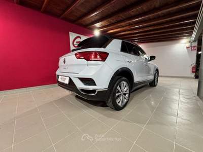 Volkswagen T-Roc 1.6 TDI 115CV Advanced BlueMotion Technology Bianco usata Bronte