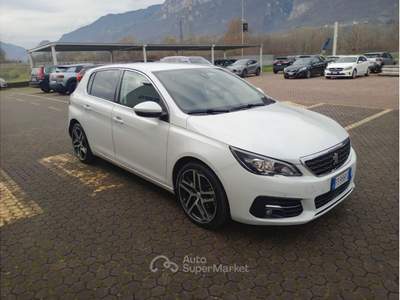 Peugeot 308 PEUGEOT 308 5 PORTE ALLURE 1600 HDI 120 CV EURO 6B Bianco usata Pian Camuno