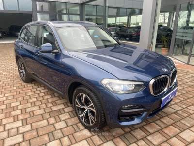BMW X3 xdrive20d mhev 48V Business Advantage auto Blu/Azzurro usata Sarego