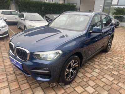 BMW X3 xdrive20d mhev 48V Business Advantage auto Blu/Azzurro usata Sarego