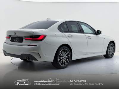 BMW Serie 3 325tds d mhev 48V xDrive Msport LED-CarPlay-Black pack Beige usata Riese Pio X