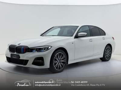 BMW Serie 3 325tds d mhev 48V xDrive Msport LED-CarPlay-Black pack Beige usata Riese Pio X