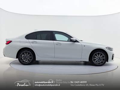 BMW Serie 3 325tds d mhev 48V xDrive Msport LED-CarPlay-Black pack Beige usata Riese Pio X