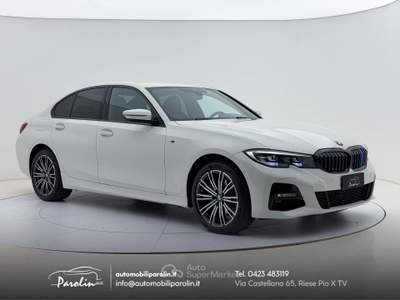 BMW Serie 3 325tds d mhev 48V xDrive Msport LED-CarPlay-Black pack Beige usata Riese Pio X