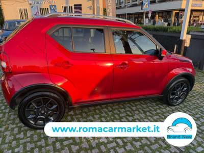 Suzuki Ignis 1.2HYBRID Top 2wd KM CERTIFICATI UNIPRO Rosso usata Roma