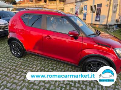 Suzuki Ignis 1.2HYBRID Top 2wd KM CERTIFICATI UNIPRO Rosso usata Roma