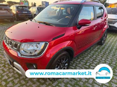 Suzuki Ignis 1.2HYBRID Top 2wd KM CERTIFICATI UNIPRO Rosso usata Roma