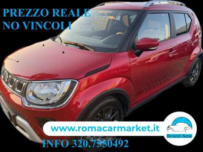 Suzuki Ignis 1.2HYBRID Top 2wd KM CERTIFICATI UNIPRO Rosso usata Roma