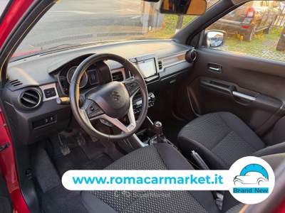 Suzuki Ignis 1.2HYBRID Top 2wd KM CERTIFICATI UNIPRO Rosso usata Roma