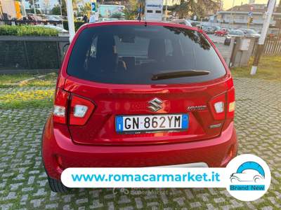 Suzuki Ignis 1.2HYBRID Top 2wd KM CERTIFICATI UNIPRO Rosso usata Roma