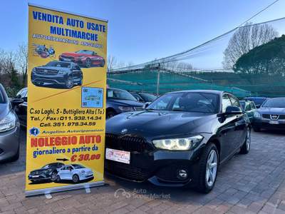 BMW Serie 1 116i BMW serie 1 f20 MSport Nero usata Buttigliera Alta