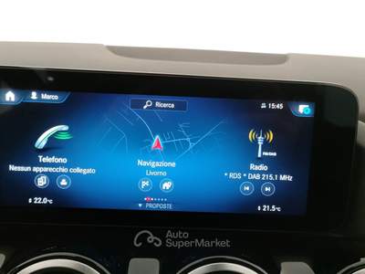 Mercedes-Benz Classe B B 180 d sport plus auto Rosso usata Livorno