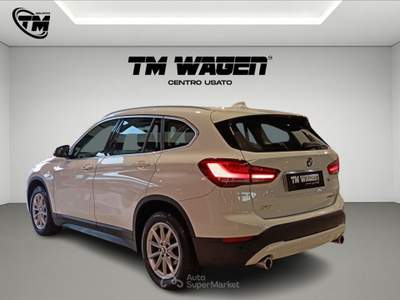 BMW X1 X1(f48) sdrive18d business advantage(tagliandi ufficiali) Bianco usata Firenze
