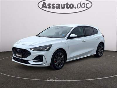 Ford Focus 1.0t ecoboost h ST-Line X 125cv Bianco usata Gaglianico