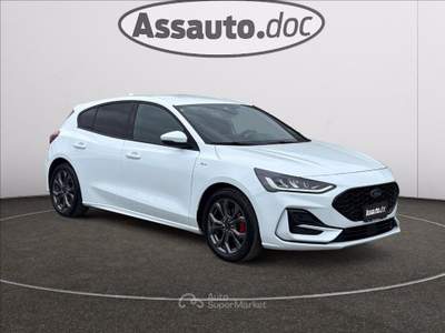 Ford Focus 1.0t ecoboost h ST-Line X 125cv Bianco usata Gaglianico