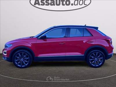 Volkswagen T-Roc 2.0 tdi Advanced 4motion dsg Rosso usata Gaglianico