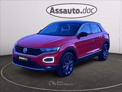 Volkswagen T-Roc 2.0 tdi Advanced 4motion dsg Rosso usata Gaglianico