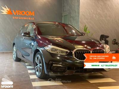 BMW Serie 1 118d 118d 5p. Sport Nero usata San Gavino Monreale