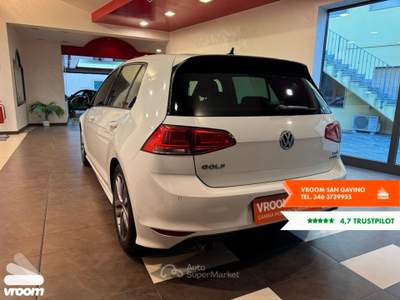 Volkswagen Golf Golf 1.6 TDI 110 CV DSG 5p. Sport Edition BlueMotion Tech. Bianco usata San Gavino Monreale
