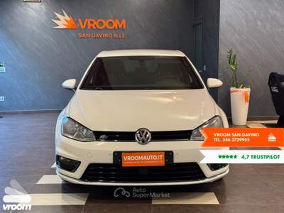 Volkswagen Golf Golf 1.6 TDI 110 CV DSG 5p. Sport Edition BlueMotion Tech. Bianco usata San Gavino Monreale
