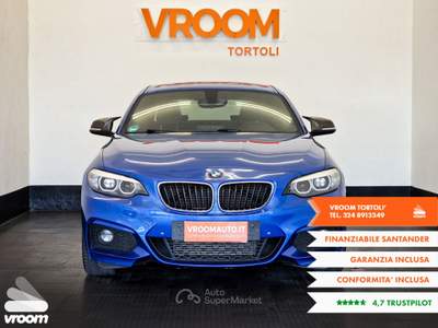 BMW Serie 2 218d 218d Coupï¿½ Msport Blu/Azzurro usata Tortolì