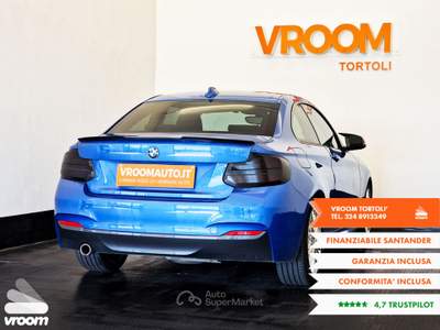 BMW Serie 2 218d 218d Coupï¿½ Msport Blu/Azzurro usata Tortolì